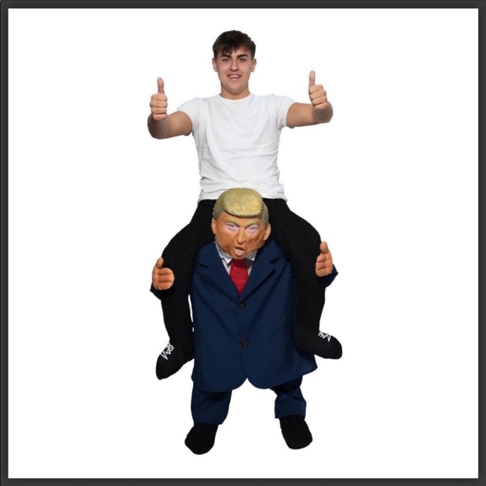 Inflatable Trump Halloween costume